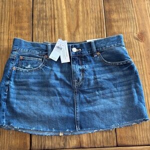 American Eagle mini denim skirt NWT size 8